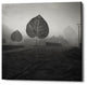 "Leave Alley" Giclee Canvas Wall Art, 12"x12"