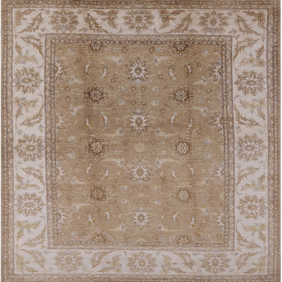 Ahgly Company Indoor Square Mid-Century Modern Area Rugs, 3' Square