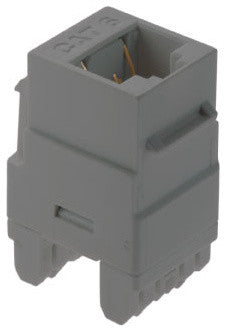 Adorne Cat 6 Rj45 Data Insert, Magnesium