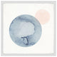 "Collided Circles" Framed Painting Print, 18"x18"