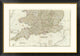 "England and Wales (Southern section), 1790"  by John Rocque, 46x32"