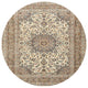 Ahgly Company Indoor Round Traditional Area Rugs, 3' Round