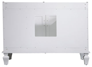 Solid Wood Bathroom Vanity with Quartz Top and cUPC Certified Sink, White, 48 Inch