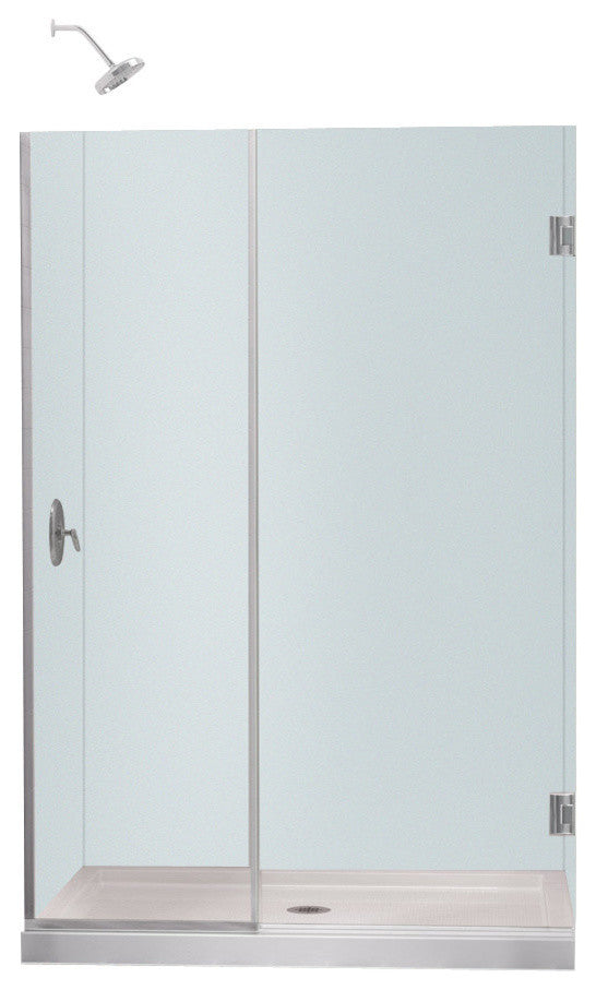 Dreamline Unidoor Min 32-1/2" To Max 33"x72" Hinged Shower Door
