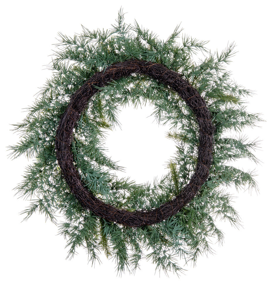 Vickerman 28" Mixed Fern Cedar Wreath