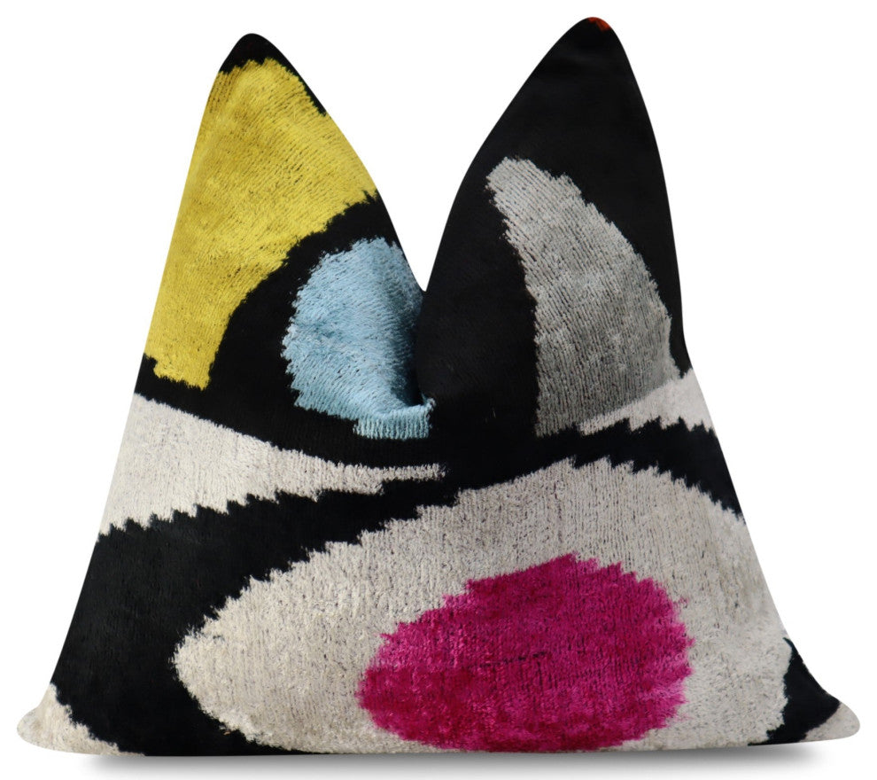 Canvello Handmade Decorative Throw Pillow With Down Filled Cushion Insert