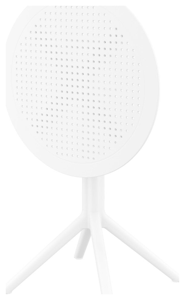 Sky Round Folding Table 24" White