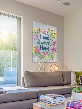 "Home Sweet Home" Painting Print on Wrapped Canvas