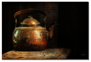 'Put the Kettle On' Canvas Art by Lois Bryan