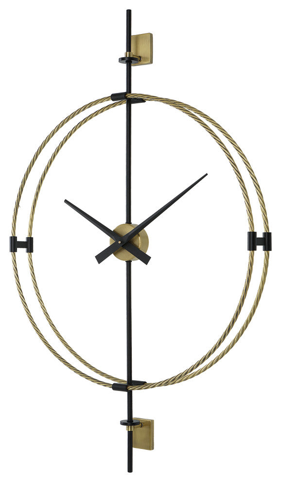 Uttermost Time Flies Modern Wall Clock