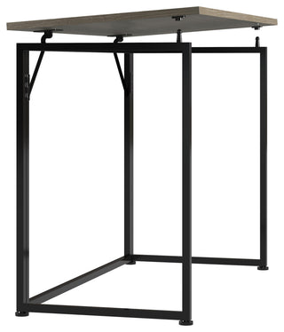 Techni Mobili Space Saving Folding Desk, Grey