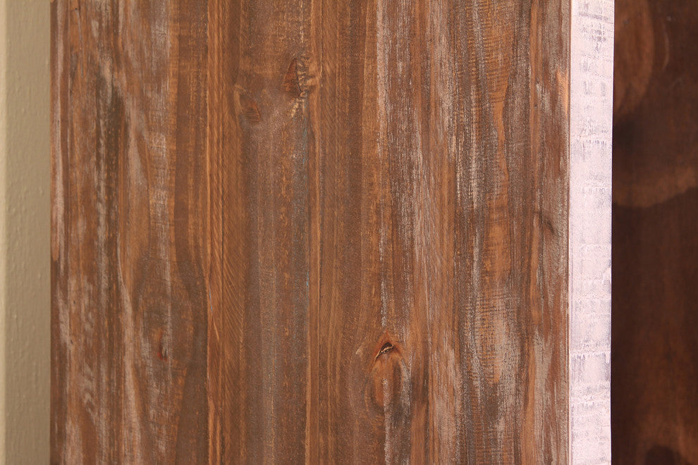 Bayshore Wardrobe Armoire, Multicolored Finish