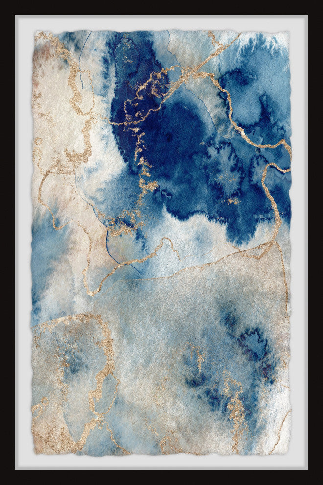 "Lights From Above" Framed Painting Print, 16x24
