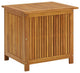 vidaXL Garden Storage Box 23.6"x19.7"x41.7" Solid Acacia Wood