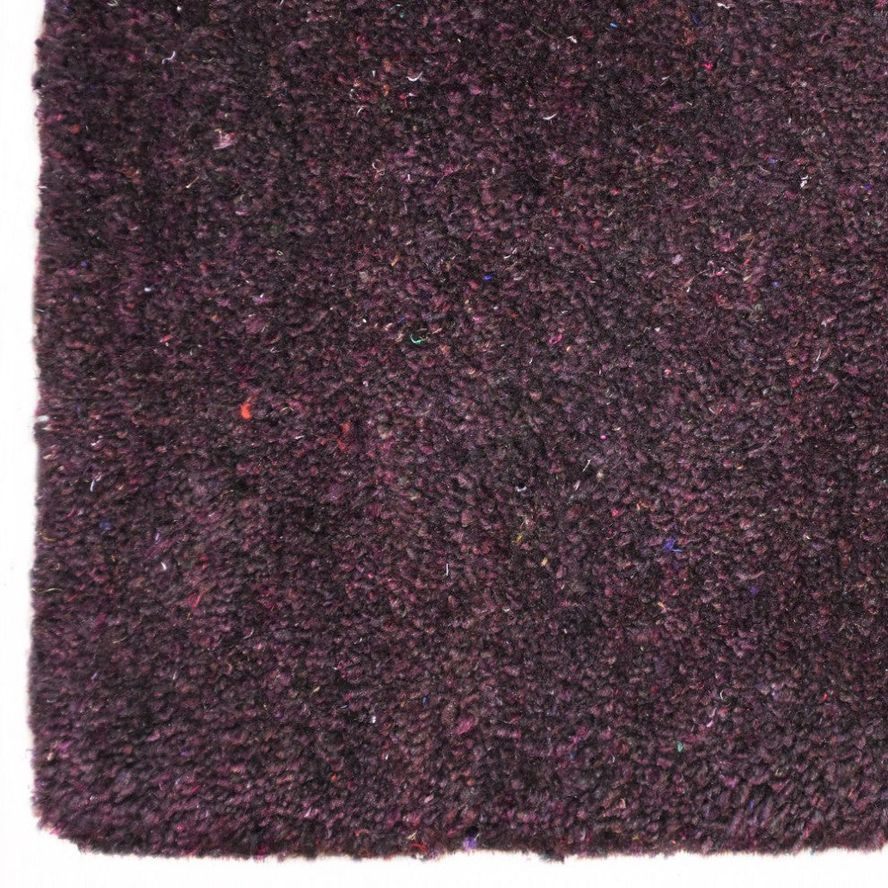 HAND KNOTTED LOOM SILK ECO-FRIENDLY AREA RUG -6'x9',Rectangle,Brown,Contemporary