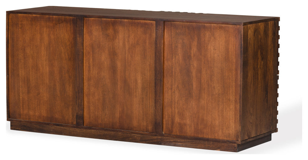 Maze Solid Wood Low Dresser