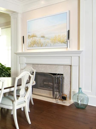 "Sea View" Framed Painting Print, 36"x24"