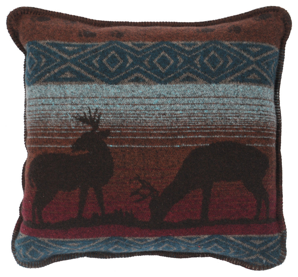 Deer Meadow II Decorative Pillow