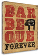 "Barbeque Forever" By Pela Studio, Giclee Print on Gallery Wrap Canvas