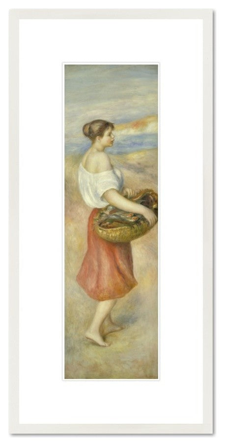 Girl with a Basket of Fish (La Marchande de poissons)
