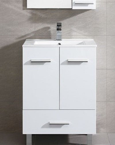 Fine Fixtures Atwood Vanity, White, 24"