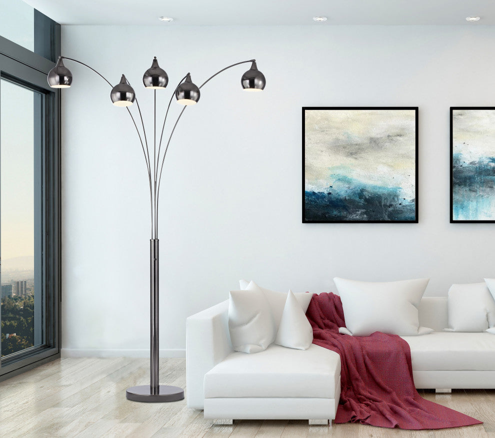 Amore 86" LED Arc Floor Lamp/Dimmer