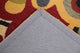 Modern Print Hand Tufted Indian Oushak Oriental Wool Area Rug, 5x8'