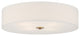 Access Mid Town 4-Light LED Flush Mount Antique Brushed Brass