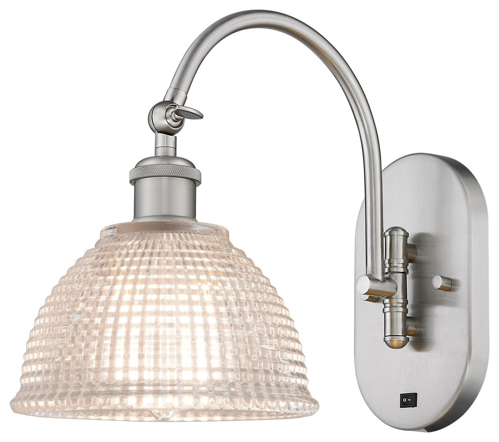 Innovations 518-1W-SN-G422 1-Light Sconce, Brushed Satin Nickel