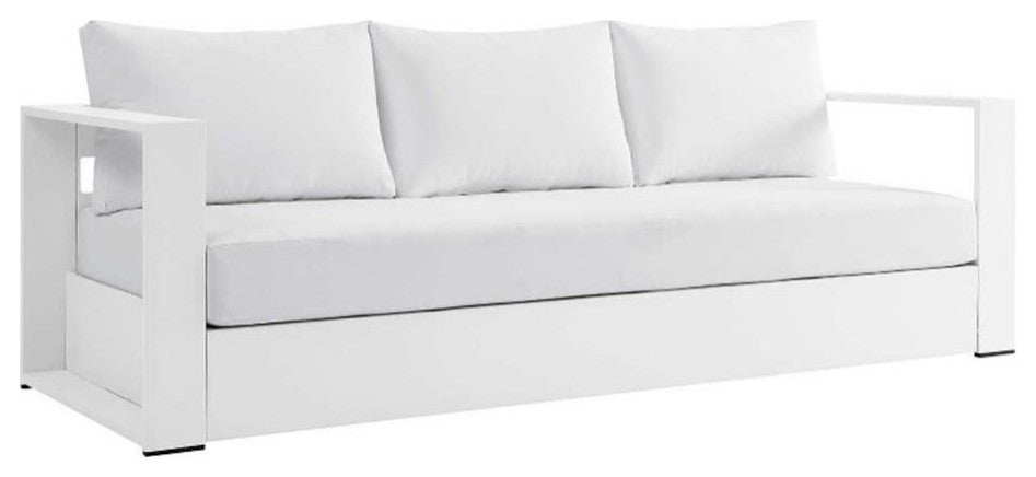 Modway Tahoe outdoor Patio Powder-Coated Aluminum Sofa