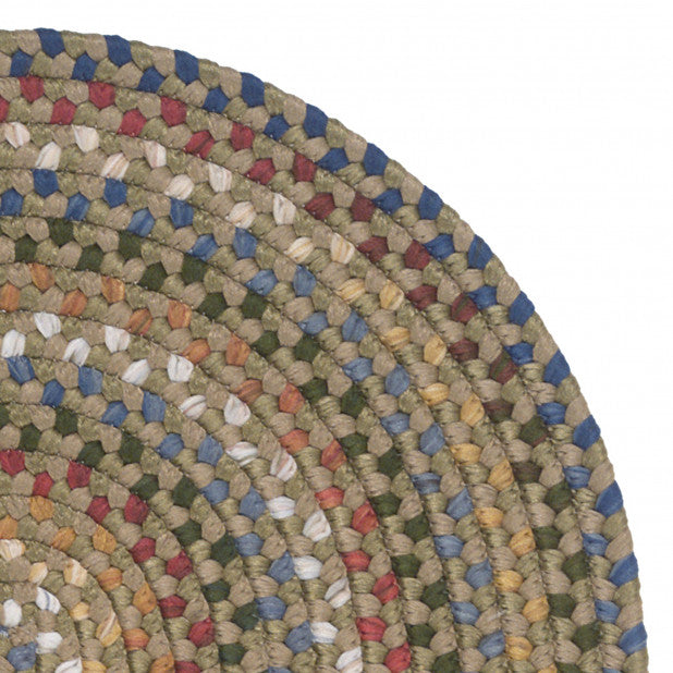 Colonial Mills Rug Wayland Runner Olive Runner, Oval