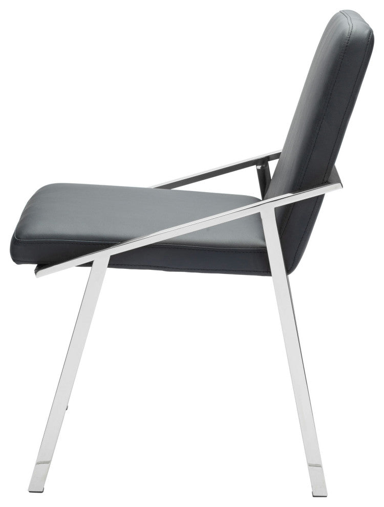 Owen Side Table in Brushed Gold Stainless Steel