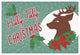 "Retro Christmas I Bright" Digital Paper Print by Janelle Penner, 20"x14"