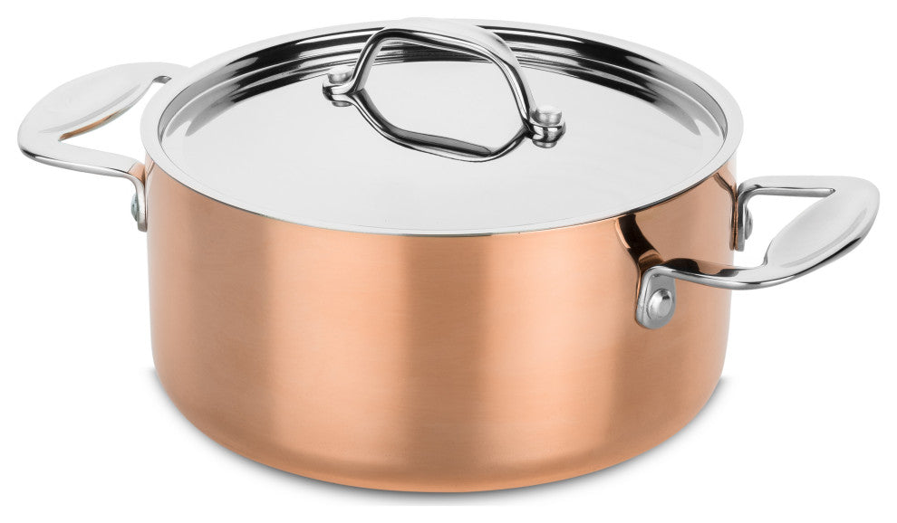 Toscana Casserole Dish, Dual Handles, Copper, 10"dia