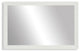 LaRue Framed Wall Mirror, White, 20" X 24"