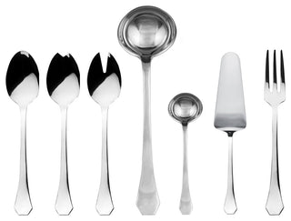 Moretto Serving Set, Mirror, 7 Pcs.