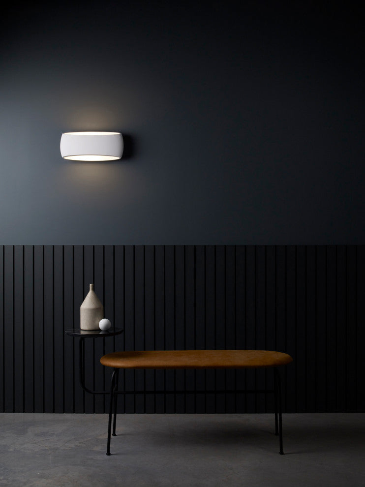 Astro Aria 370, Dimmable Indoor Wall Light Paintable Plaster