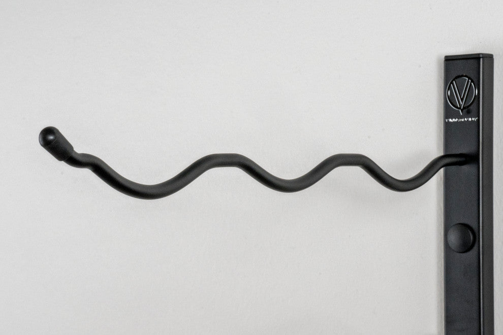 W Series Wine Rack 4 Wall Mounted Metal Bottle Storage, Matte Black, 36 Bottles (Triple Deep)