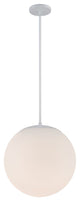 Niveous 13" LED Pendant 3500K, White