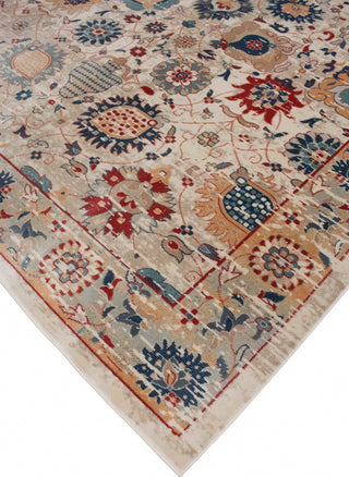 Noori Rug Distressed Evangelina Ivory/Blue Rug