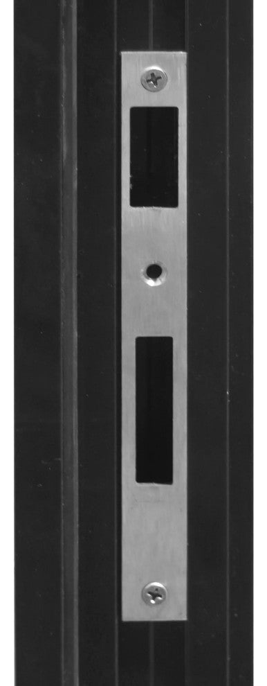 Patio Bi-Fold Door Open Right to Left 72"x96", 2-panel, Black Color, Low E Glass