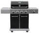 Kenmore 4 Burner with Searing Side Burner Gas Grill in Black and Chrome
