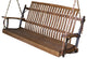 Hickory Porch Swing, Walnut Finish, 5 Foot