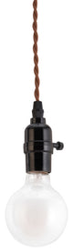 Pendant Ceiling Light Fixture, Steel Metal, Black, Brown, Kitchen LoungeLobby
