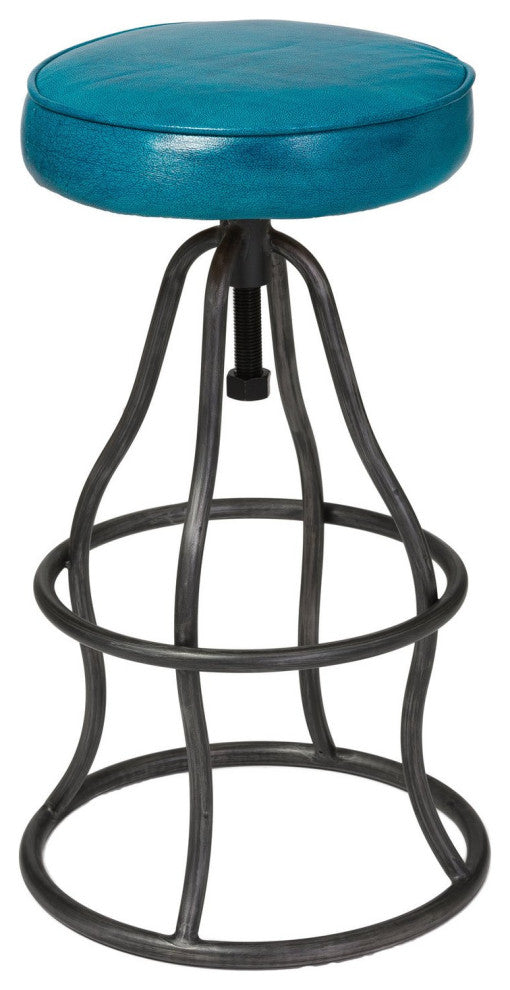 Bowie Bar Stool - Peacock Blue