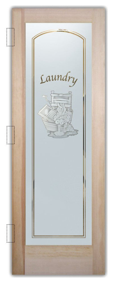 Laundry Door - Thru the Wringer - Douglas Fir (stain grade) - 32" x 80" -...