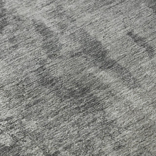 Premium Machine Washable Mayfield AMF573 Gray 8' x 8' Round Rug
