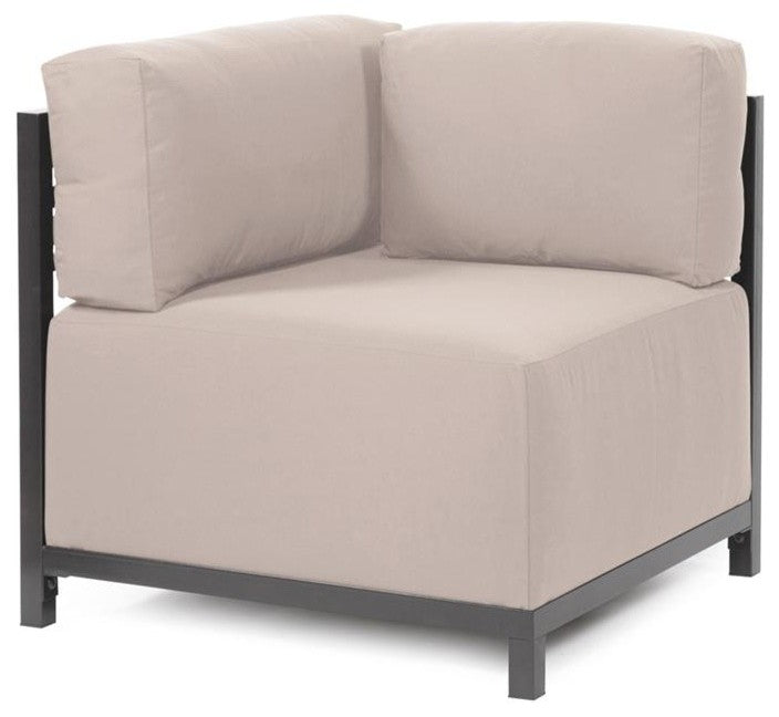 Seascape Axis Corner Chair Slipcover, Sand