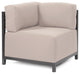 Seascape Axis Corner Chair Slipcover, Sand
