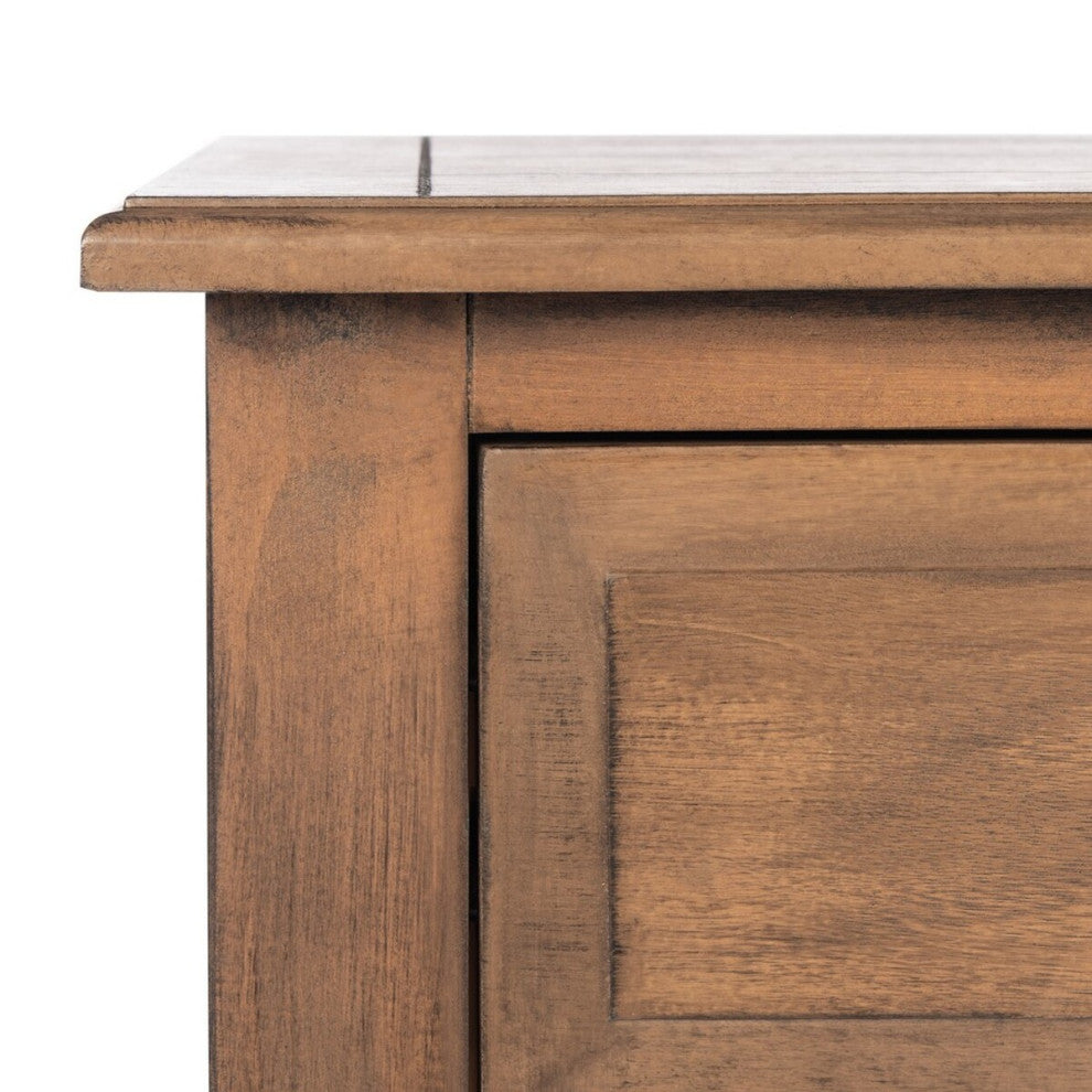 Safavieh Primrose 2 Drawer Console Table, Brown